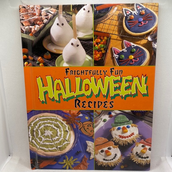 Frightfully Fun Halloween Recipes Hardcover Cookbook - Picture 1 of 14